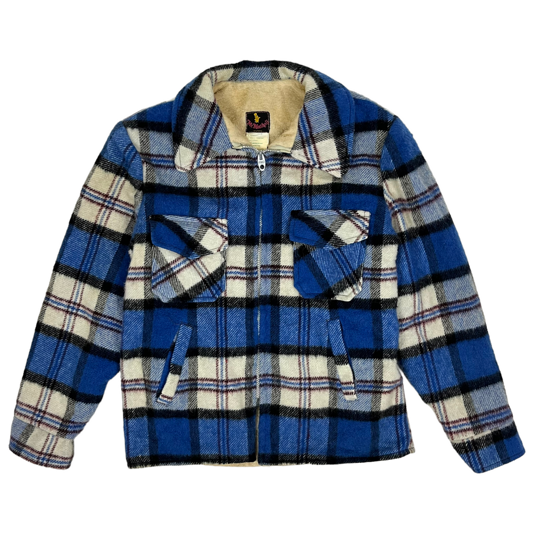 Sherpa Lined Flannel Jacket - Size M/L