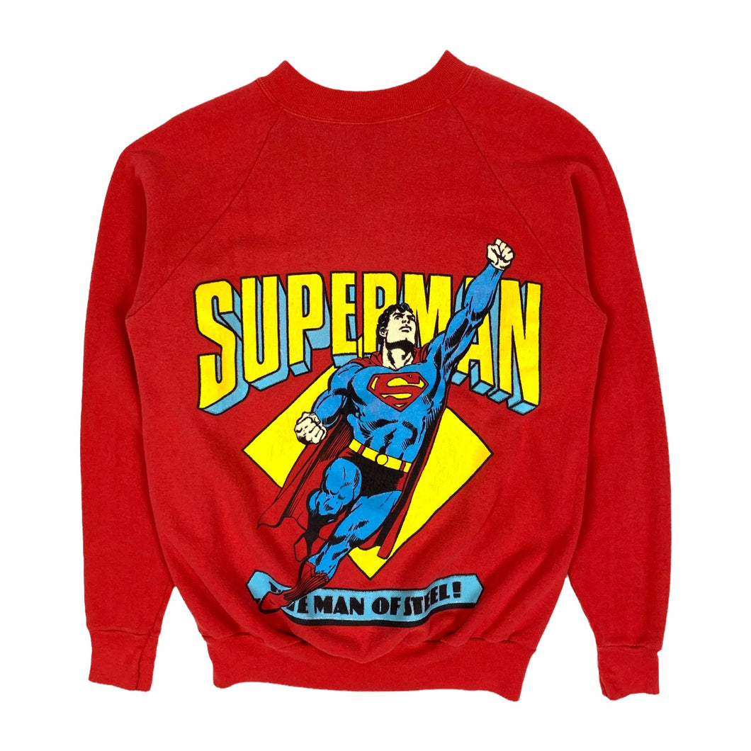 Superman Man of Steel Crewneck Sweatshirt - Size XL