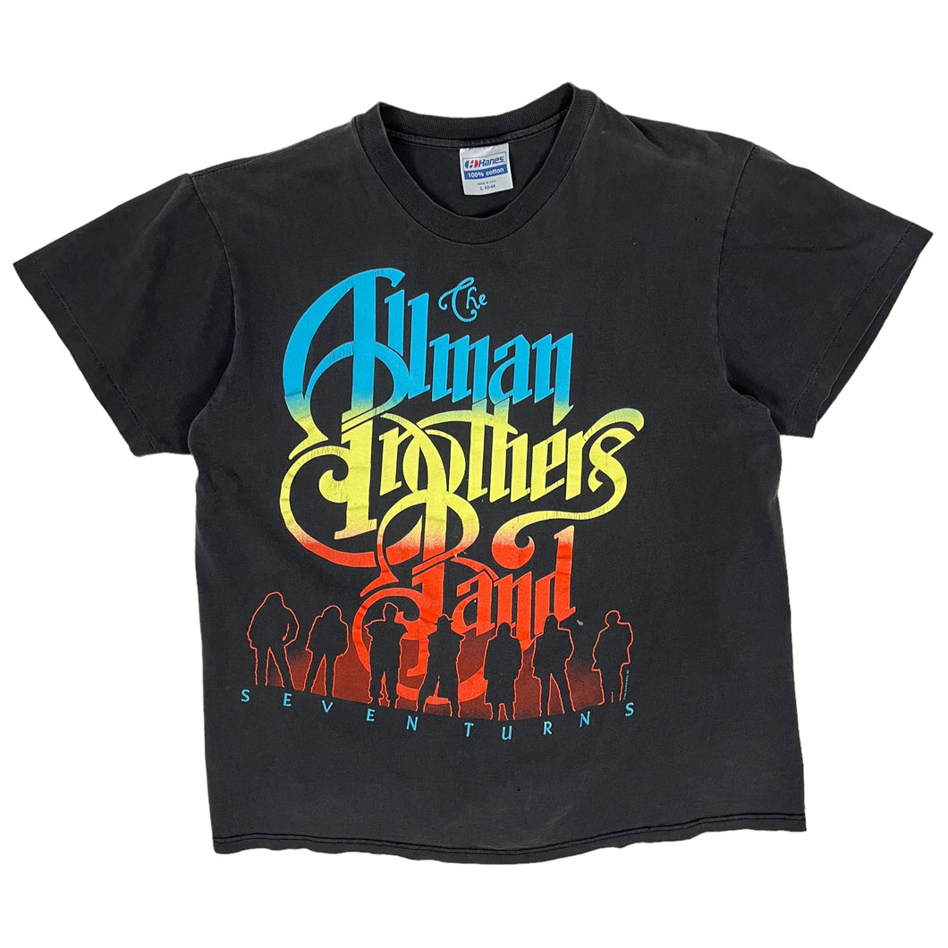 1990 The Allman Brother Band Seven Turns Tour Tee - Size M