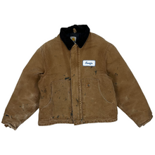 Load image into Gallery viewer, Snafu Branded Distressed Carhartt Detroit Work Jacket - Size L
