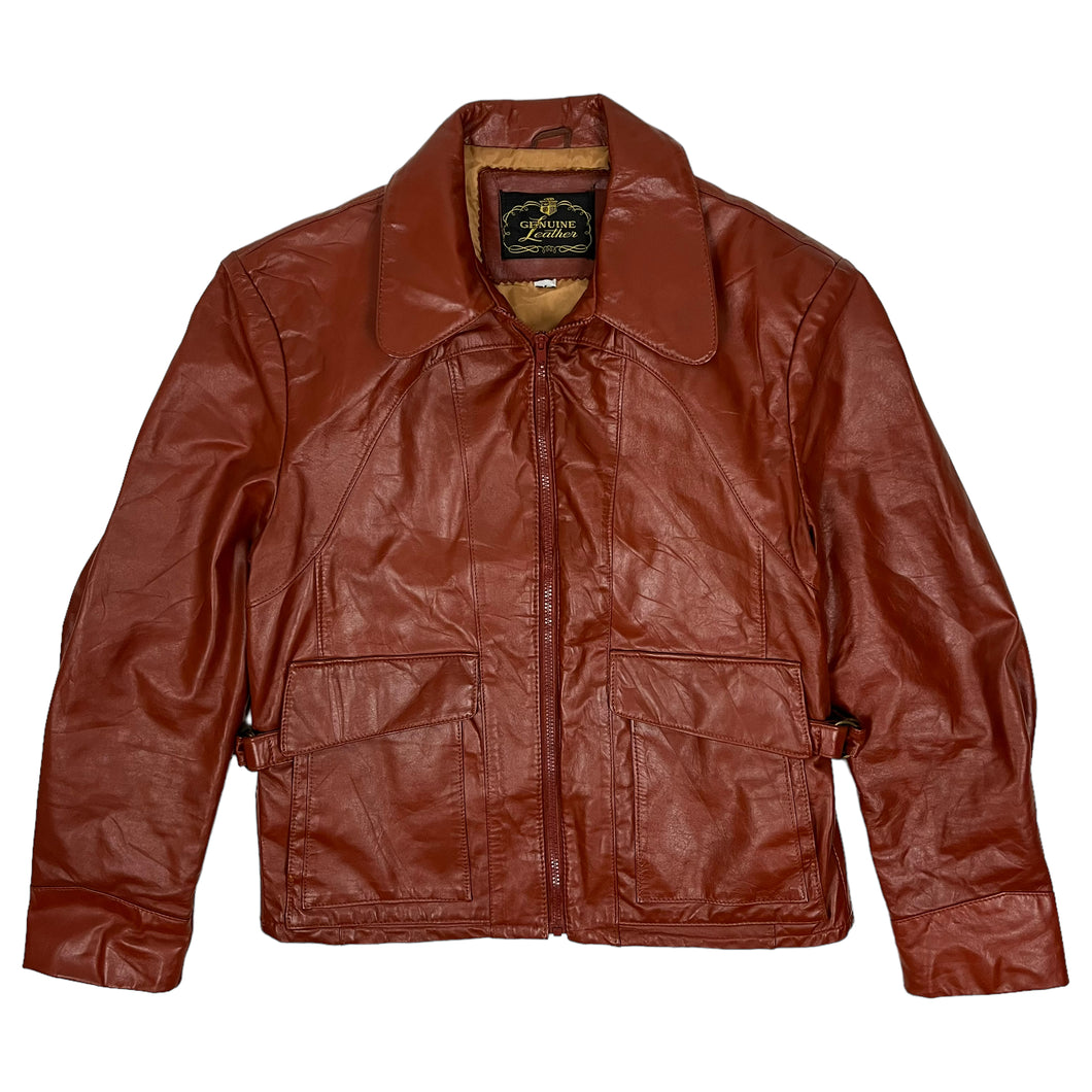 Leather Sport Jacket - Size M/L