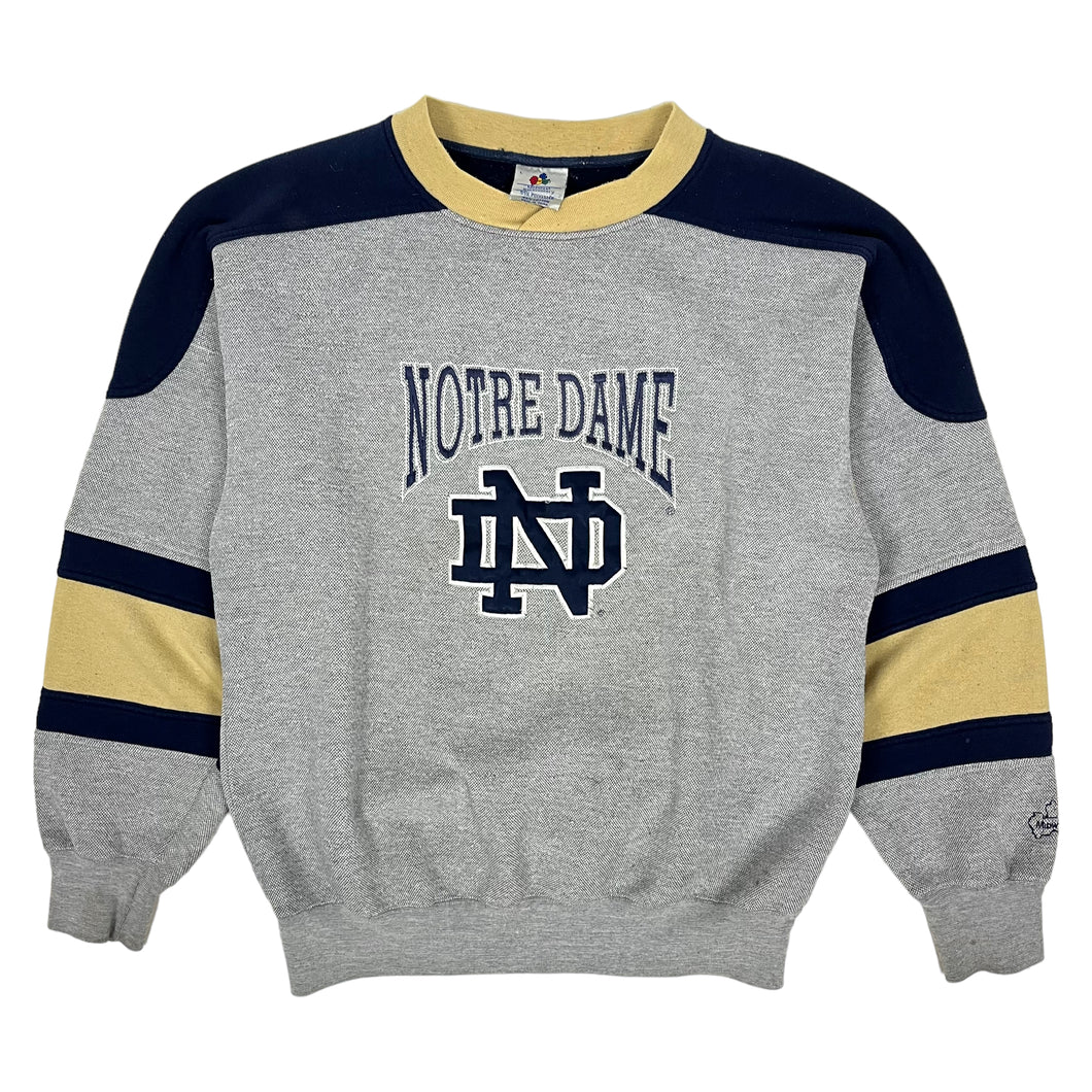 Notre Dame Two Tone Crewneck Sweatshirt - Size L