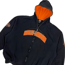 Load image into Gallery viewer, Harley Davidson Distressed Hoodie - Size XL
