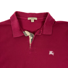 Load image into Gallery viewer, Burberry London Knit Polo Shirt - Size L
