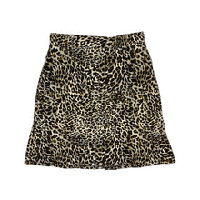 Load image into Gallery viewer, Women&#39;s Corduroy Leopard Print Skirt - Size XS
