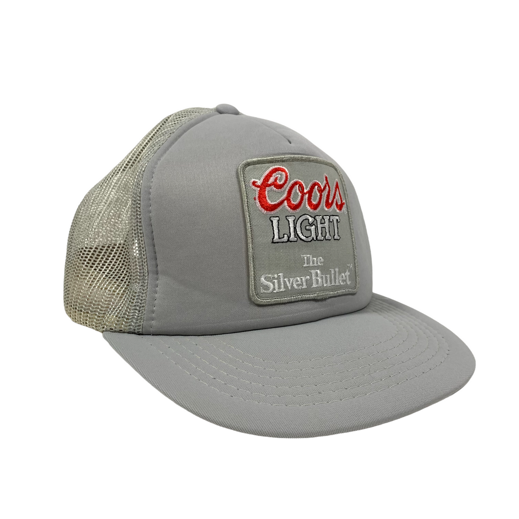 Coors Light Silver Bullet Trucket Hat - Adjustable