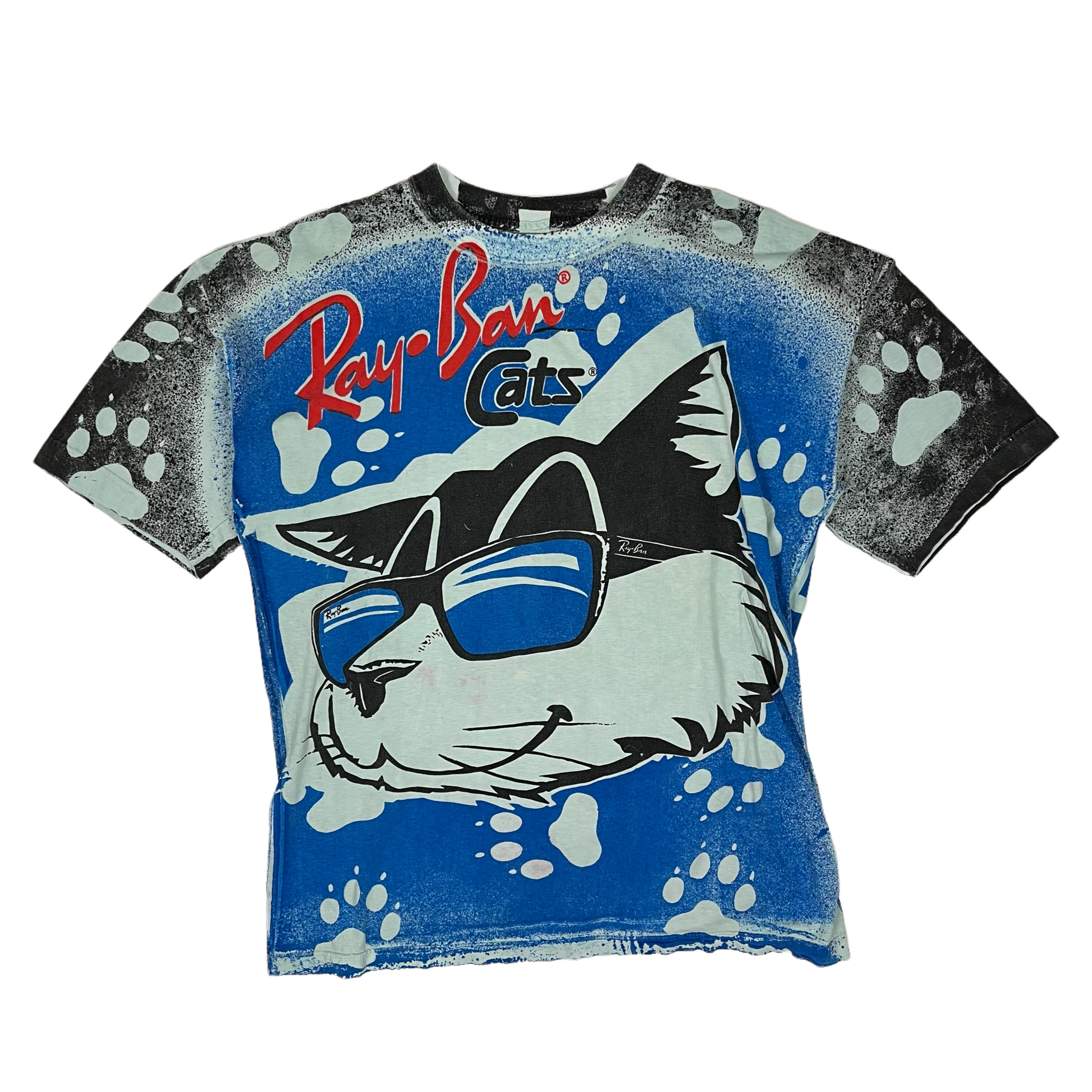 Ray-Ban Cats All Over Print Promo Tee - Size XL – Snafu Studios