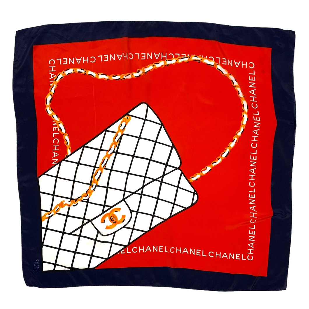 Chanel Silk Scarf - O/S