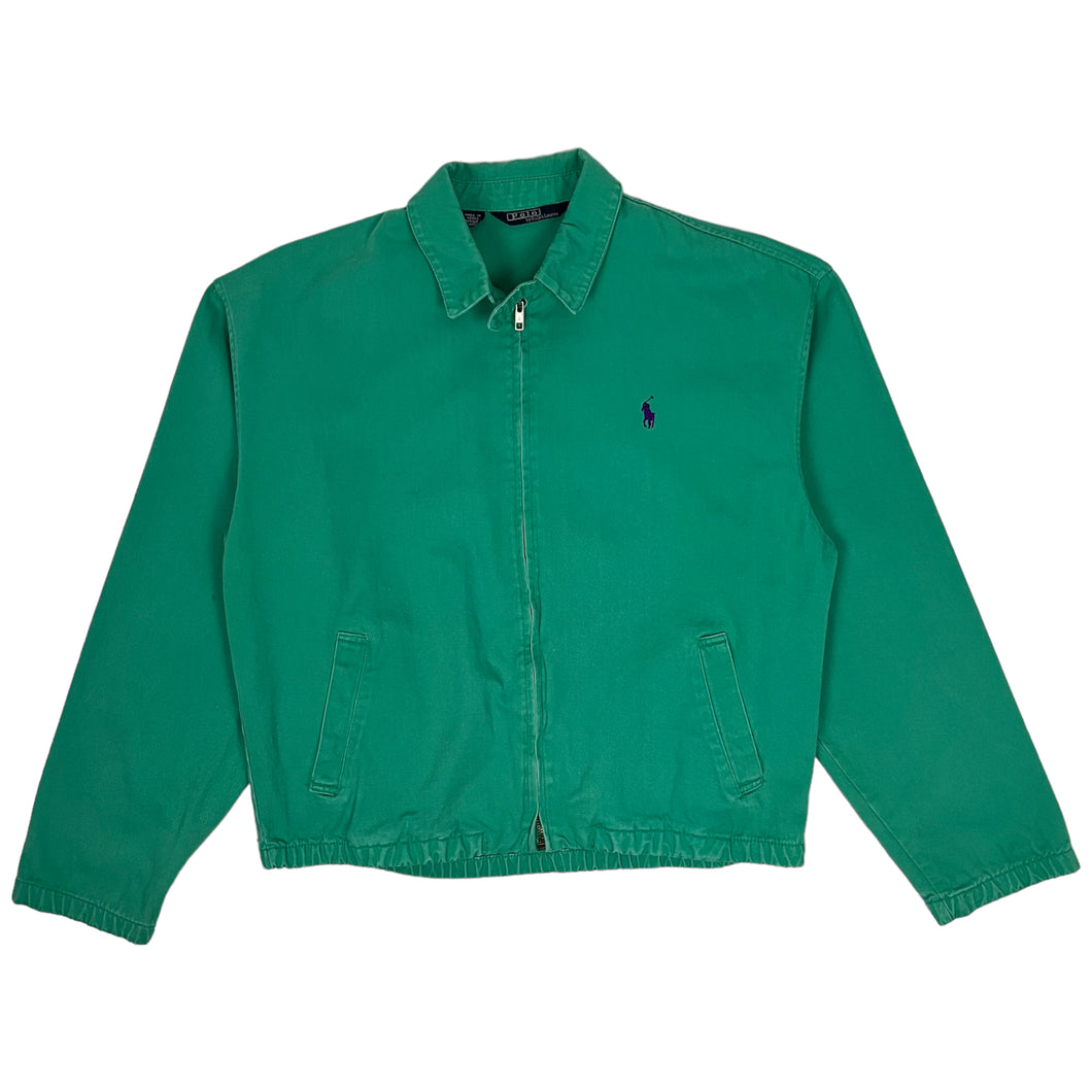 Polo By Ralph Lauren Green Harrington Jacket - Size S