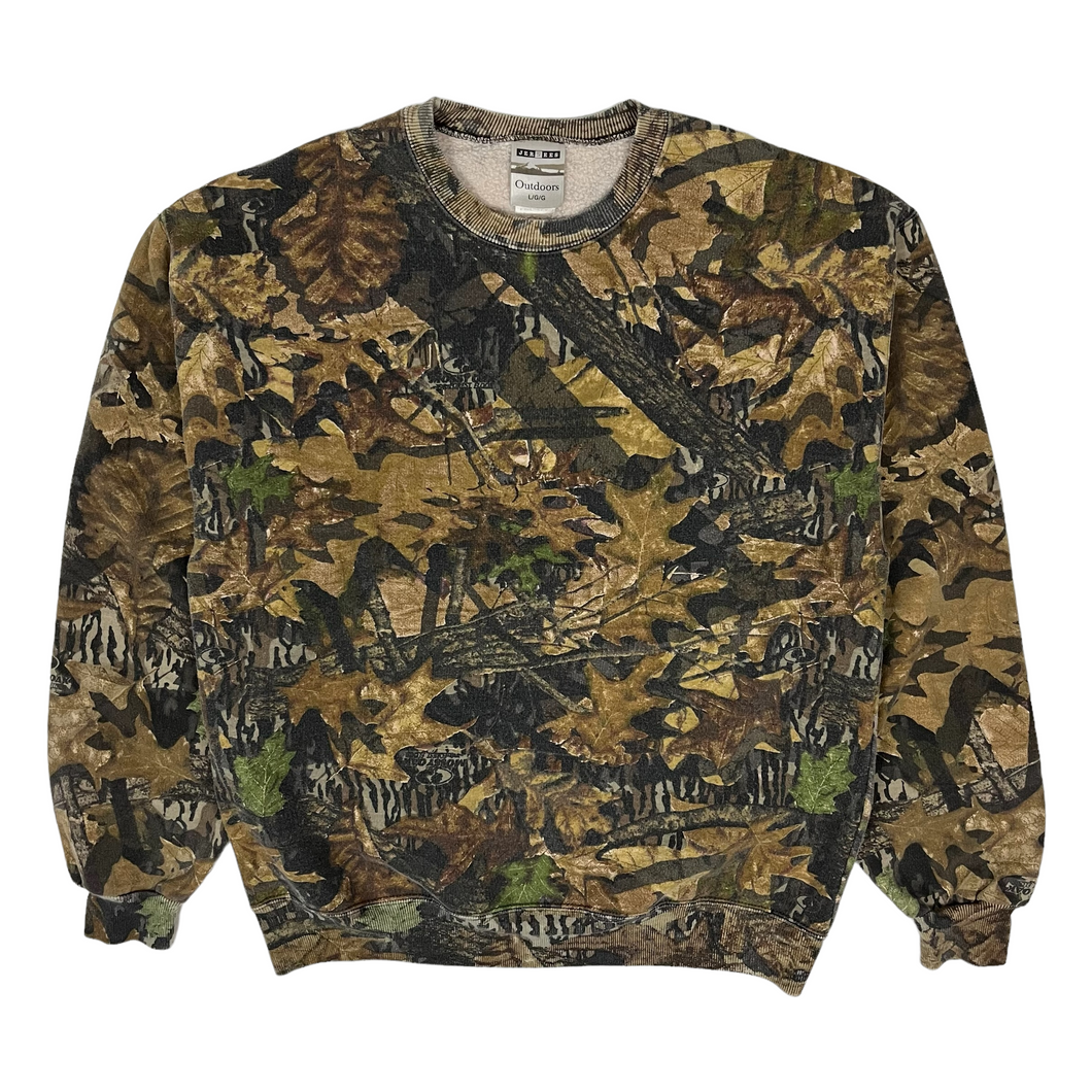 Real Tree Camo Crewneck Sweatshirt - Size L