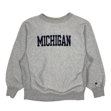 Load image into Gallery viewer, Michigan Champion Reverse Weave Crewneck Sweatshirt - Size L
