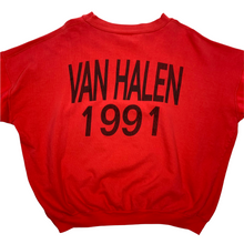 Load image into Gallery viewer, 1991 Van Halen World Tour For Unlawful Carnal Knowledge Sweatshirt - Size L
