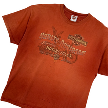 Load image into Gallery viewer, Harley Davidson Thrashed Biker Tee - Size XL
