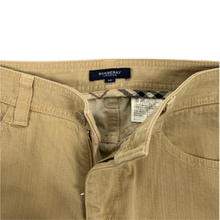 Load image into Gallery viewer, Burberry London Khaki Denim Jeans - Size M

