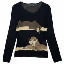 Load image into Gallery viewer, Women’s Iceberg History Jungle Book Mesh Long Sleeve - Size S
