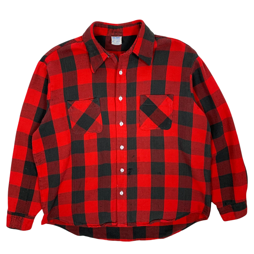 Big Mac Lumberjack Flannel Shirt - Size XL