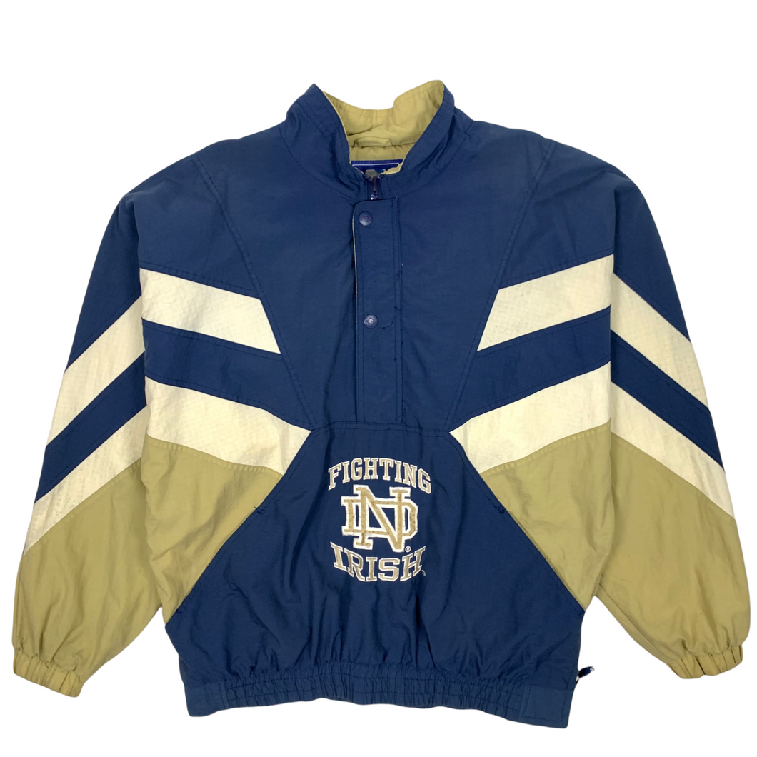 Notre Dame Pullover Anorak by Starter - Size XL