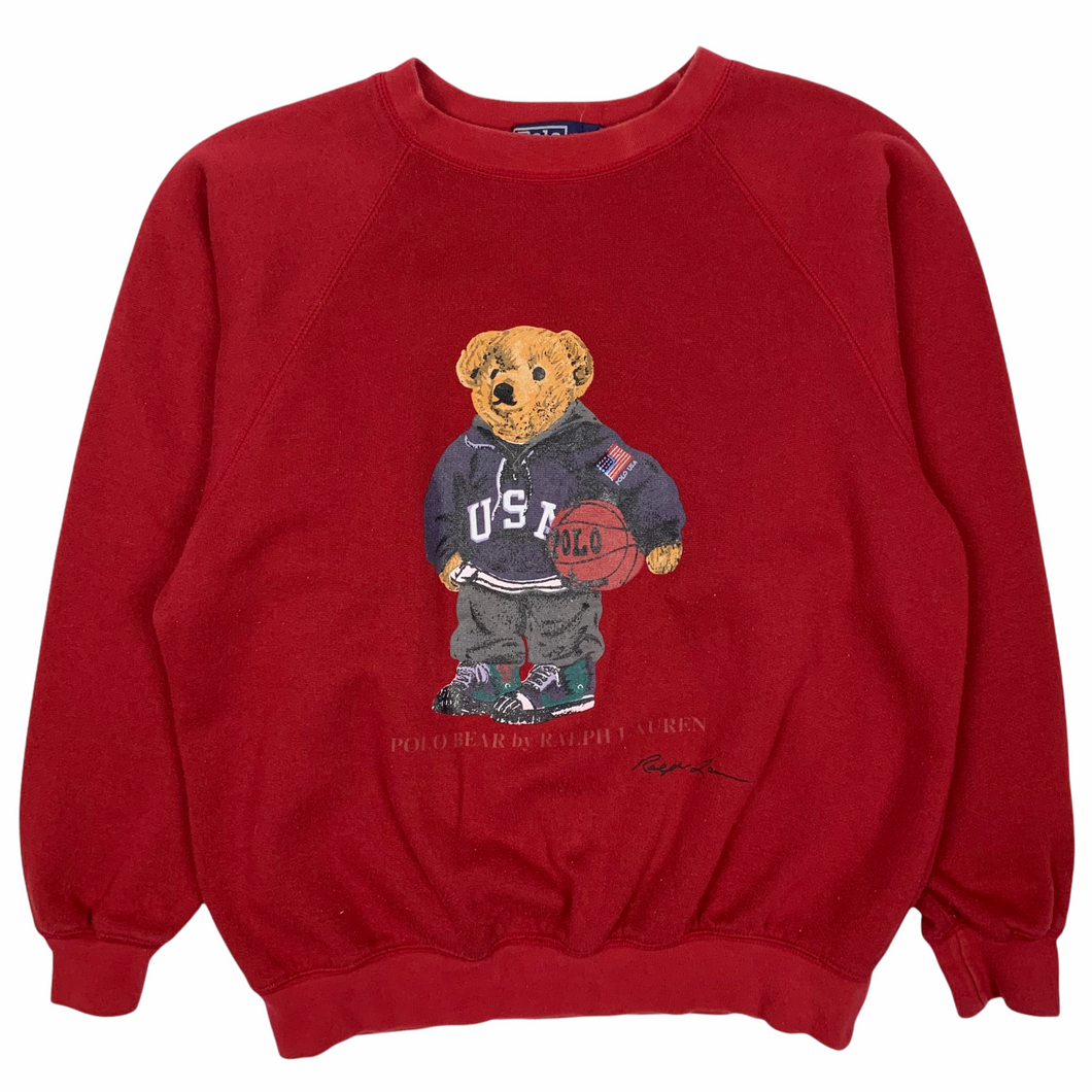Polo Bear Crewneck Sweatshirt by Polo Ralph Lauren - Size S