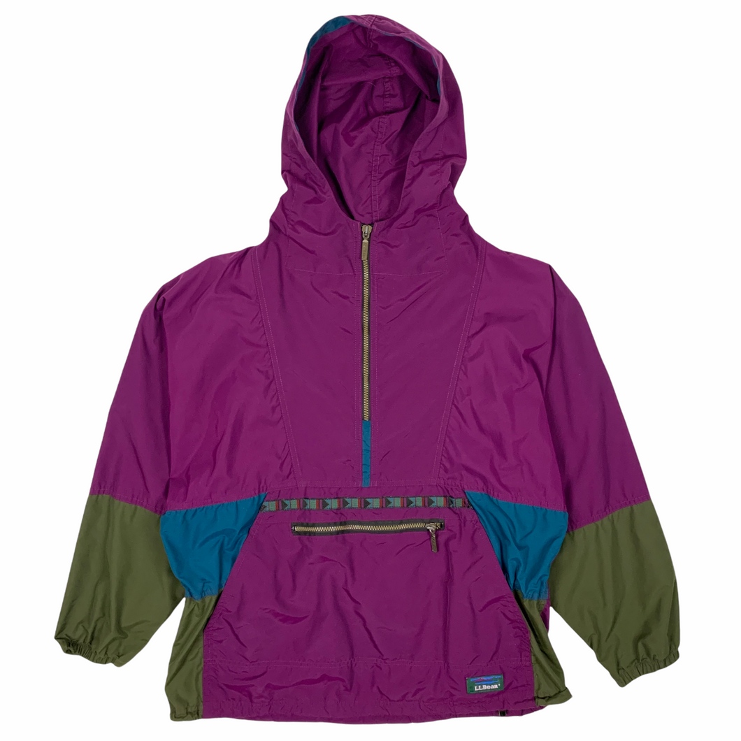 LL Bean Pullover Anorak Jacket - Size L