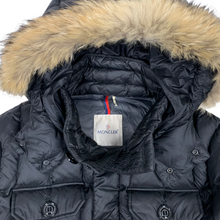 Load image into Gallery viewer, Moncler Down Puffer Jacket w/ Fur Trim - Size L/XL
