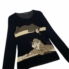 Load image into Gallery viewer, Women’s Iceberg History Jungle Book Mesh Long Sleeve - Size S
