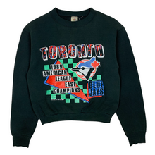 Load image into Gallery viewer, 1989 Toronto Blue Jays Champions Crewneck Sweatshirt - Size S/M
