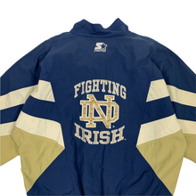 Load image into Gallery viewer, Notre Dame Pullover Anorak by Starter - Size XL
